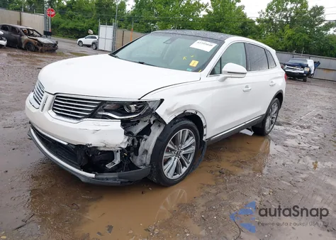 2016 Lincoln Mkx Reserve из США, поврежденный, VIN 2LMTJ8LPXGBL88400